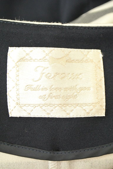 Feroux（フェルゥ）の古着「刺繍ボタン切替ノーカラーコート（コート）」大画像６へ