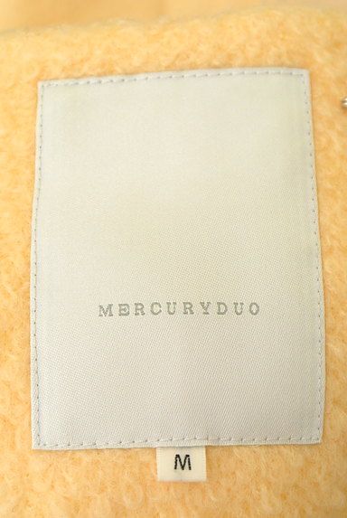 MERCURYDUO（マーキュリーデュオ）の古着「袖ファーノーカラコート（コート）」大画像６へ