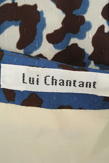 LUI CHANTANT（ルイシャンタン）の古着「レオパード柄シフォンワンピース（ワンピース・チュニック）」大画像６へ