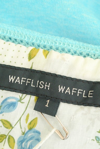 Wafflish Waffle（ワッフリッシュワッフル）の古着「レース７分袖カラーカーディガン（カーディガン・ボレロ）」大画像６へ