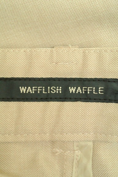 Wafflish Waffle（ワッフリッシュワッフル）の古着「サテン切替パンツ（パンツ）」大画像６へ