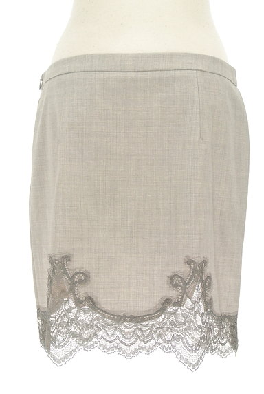 PATRIZIA PEPE（パトリッツィアペペ）の古着「裾刺繍レースタイトミニスカート（ミニスカート）」大画像２へ