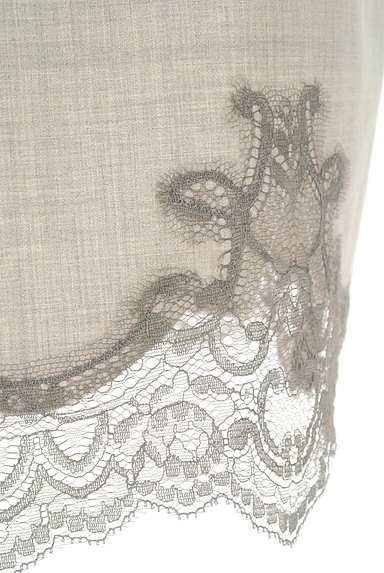 PATRIZIA PEPE（パトリッツィアペペ）の古着「裾刺繍レースタイトミニスカート（ミニスカート）」大画像５へ