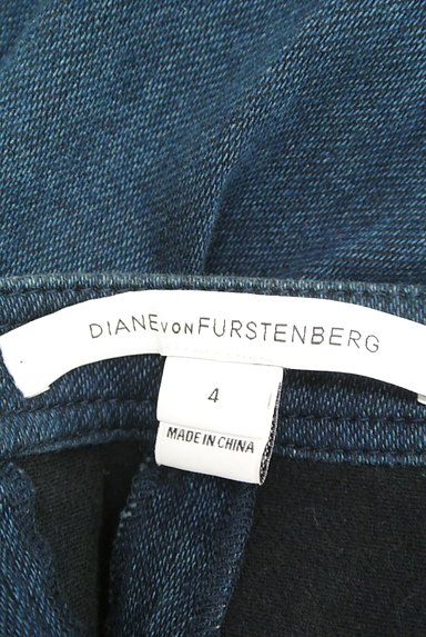 DIANE VON FURSTENBERG（ダイアンフォンファステンバーグ）の古着「タックプリーツデニムスカート（スカート）」大画像６へ