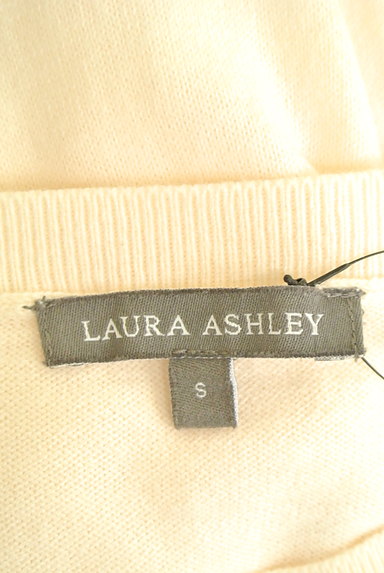 Laura Ashley（ローラアシュレイ）の古着「ケーブル編み＆リブニットトップス（ニット）」大画像６へ