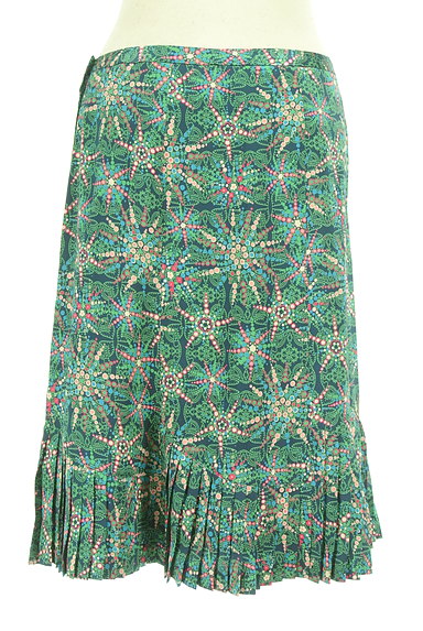 Marc by Marc Jacobs（マークバイマークジェイコブス）の古着「カラー総柄セミマーメイドスカート（スカート）」大画像２へ