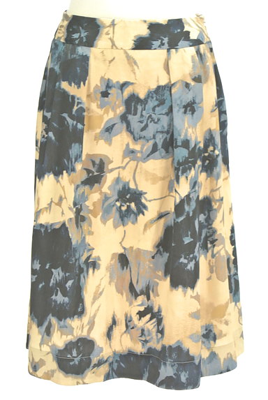 KATHARINE ROSS（キャサリンロス）の古着「花柄セミフレアミモレスカート（スカート）」大画像１へ