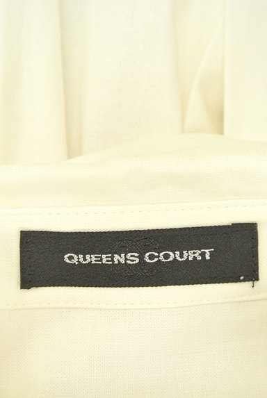 QUEENS COURT（クイーンズコート）の古着「ビジュー付きシャツ（カジュアルシャツ）」大画像６へ