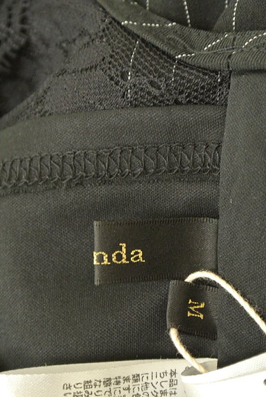rienda（リエンダ）の古着「ストライプ＆刺繍オールインワン（コンビネゾン・オールインワン）」大画像６へ