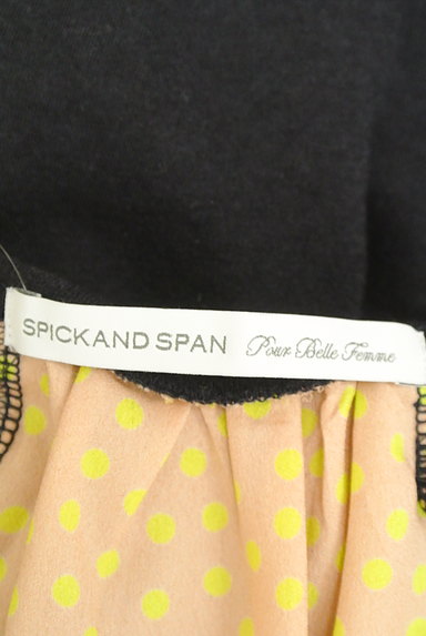 Spick and Span（スピック＆スパン）の古着「バックスリットドット柄フレアプルオーバー（カットソー・プルオーバー）」大画像６へ