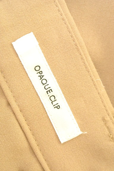 OPAQUE.CLIP（オペークドットクリップ）の古着「ウエストベルト付きセンタープレスワイドパンツ（パンツ）」大画像６へ