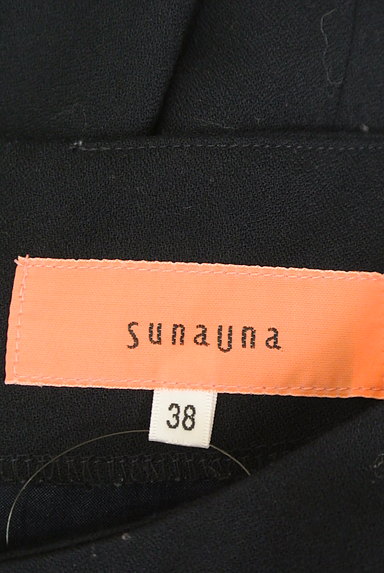 SunaUna（スーナウーナ）の古着「ワンカラーシンプルワンピース（ワンピース・チュニック）」大画像６へ