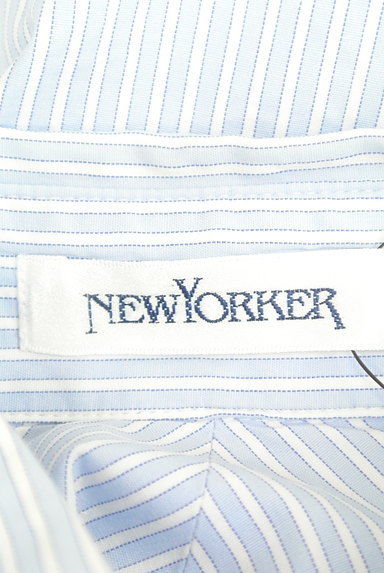 NEW YORKER（ニューヨーカー）の古着「ストライプシャツ（カジュアルシャツ）」大画像６へ
