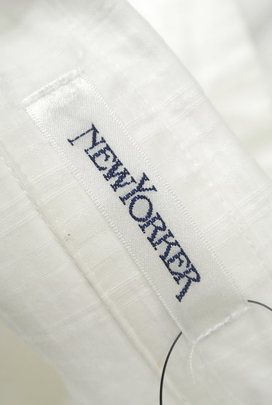 NEW YORKER（ニューヨーカー）の古着「ヨーク切替格子柄シャツ（カジュアルシャツ）」大画像６へ