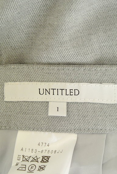 UNTITLED（アンタイトル）の古着「タックフレアガウチョパンツ（パンツ）」大画像６へ