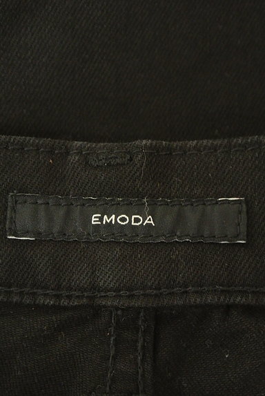 EMODA（エモダ）の古着「レースアップブラックデニムパンツ（デニムパンツ）」大画像６へ