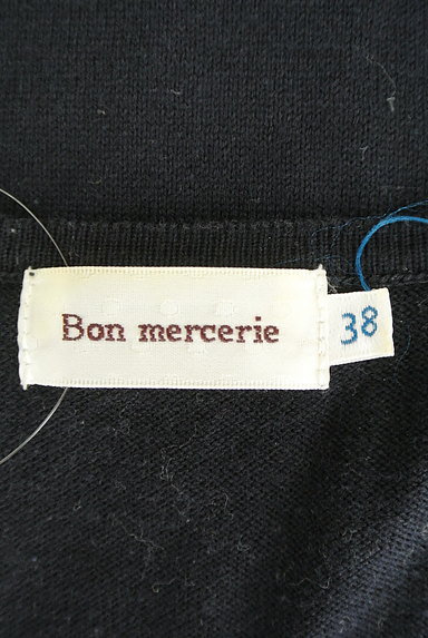 Bon mercerie（ボンメルスリー）の古着「リボン＆フラワーレースニット（ニット）」大画像６へ
