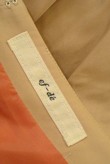ef-de（エフデ）の古着「ビジューファスナー付きタック入りフレアスカート（スカート）」大画像６へ
