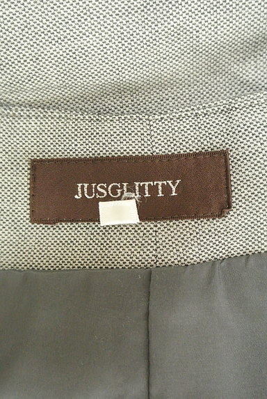 JUSGLITTY（ジャスグリッティー）の古着「サイドフリルタックタイトスカート（ミニスカート）」大画像６へ