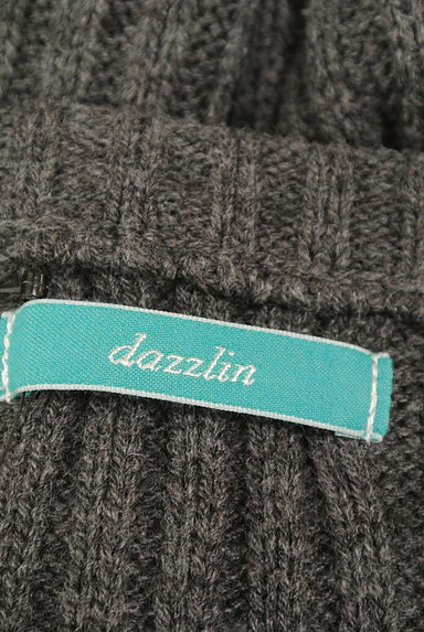 dazzlin（ダズリン）の古着「クルーネックフレアリブニット（ニット）」大画像６へ