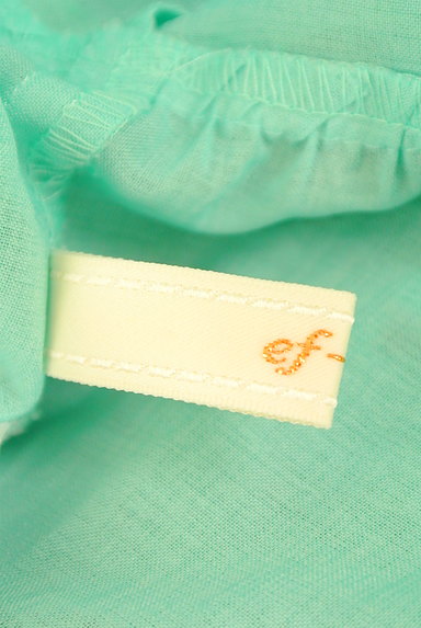 ef-de（エフデ）の古着「カラー刺繍ペプラムカットソー（カットソー・プルオーバー）」大画像６へ