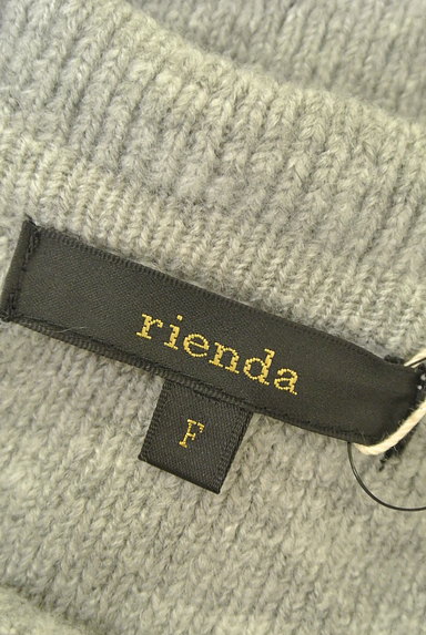 rienda（リエンダ）の古着「刺繍オフタートルネックニット（ニット）」大画像６へ
