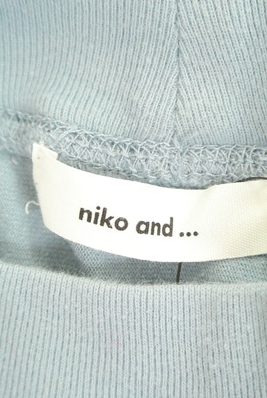 niko and...（ニコ アンド）の古着「サイドスリットカットソーワンピ（ワンピース・チュニック）」大画像６へ