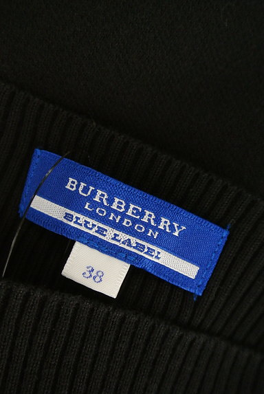 BURBERRY BLUE LABEL（バーバリーブルーレーベル）の古着「ニットサロペットスカート（キャミワンピース）」大画像６へ