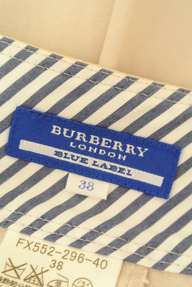 BURBERRY BLUE LABEL（バーバリーブルーレーベル）の古着「タックフレアミニスカート（ミニスカート）」大画像６へ