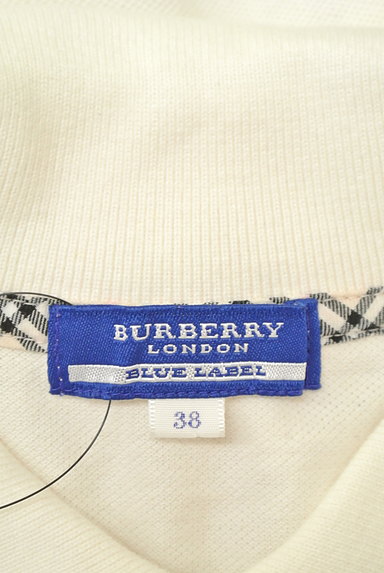BURBERRY BLUE LABEL（バーバリーブルーレーベル）の古着「（ポロシャツ）」大画像６へ