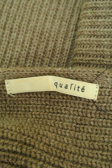 qualite（カリテ）の古着「ドルマンワイドリブニット（ニット）」大画像６へ
