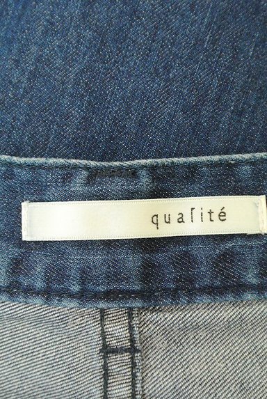 qualite（カリテ）の古着「デニムワイドパンツ（デニムパンツ）」大画像６へ