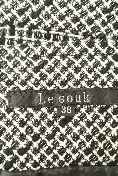 LE SOUK（ルスーク）の古着「ラメツイードタイトスカート（ミニスカート）」大画像６へ