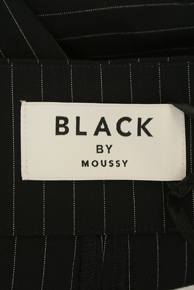 BLACK BY MOUSSY（ブラックバイマウジー）の古着「ストライプ柄タックテーパードパンツ（パンツ）」大画像６へ