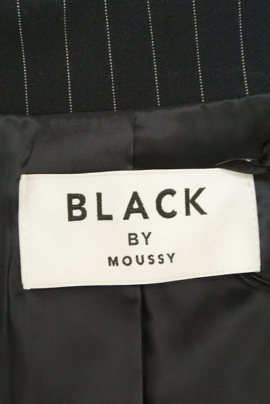 BLACK BY MOUSSY（ブラックバイマウジー）の古着「前下がりストライプ柄ジャケット（ジャケット）」大画像６へ