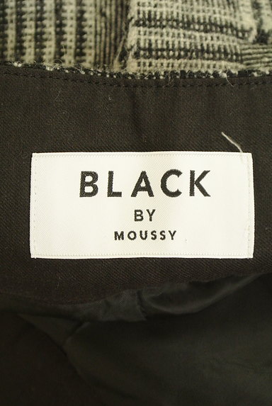 BLACK BY MOUSSY（ブラックバイマウジー）の古着「チェック柄ウールワイドパンツ（パンツ）」大画像６へ