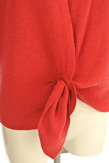 DES PRES（デプレ）の古着「裾リボンリブカーディガン（カーディガン・ボレロ）」大画像４へ