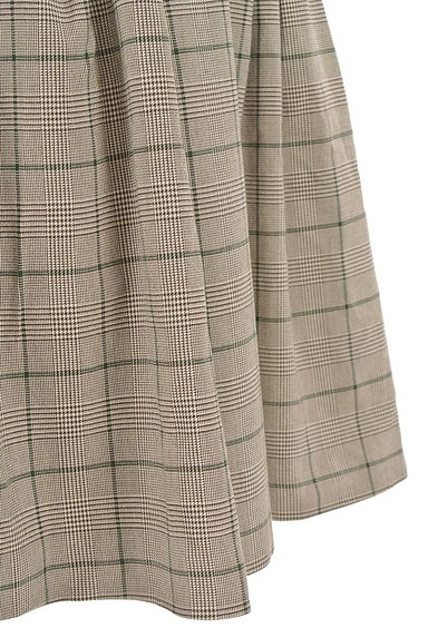 Bon mercerie（ボンメルスリー）の古着「ウエストリボンチェック柄スカート（スカート）」大画像５へ