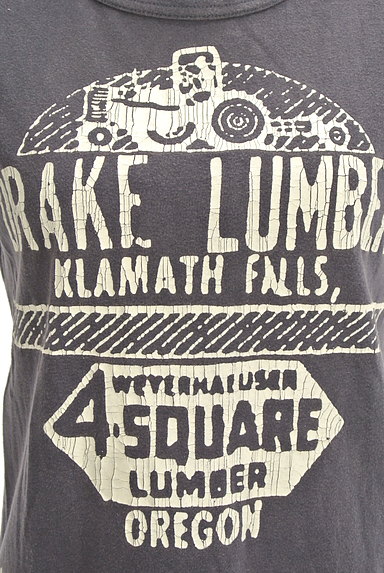 CUBE SUGAR（キューブシュガー）の古着「USED加工プリントTシャツ（Ｔシャツ）」大画像４へ