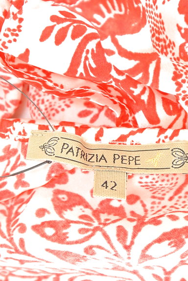 PATRIZIA PEPE（パトリッツィアペペ）の古着「リゾート柄キャミソール（キャミソール・タンクトップ）」大画像６へ