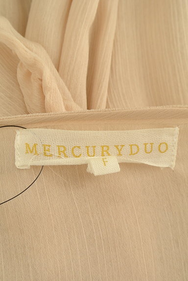 MERCURYDUO（マーキュリーデュオ）の古着「装飾Vネックボリュームカットソー（カットソー・プルオーバー）」大画像６へ