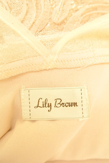 Lily Brown（リリーブラウン）の古着「立体フリル花カットソー（キャミソール・タンクトップ）」大画像６へ
