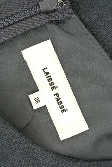 LAISSE PASSE（レッセパッセ）の古着「ウエスト刺繍フレアワンピース（ワンピース・チュニック）」大画像６へ