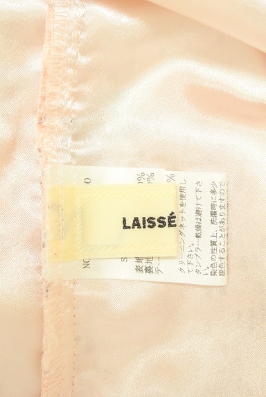 LAISSE PASSE（レッセパッセ）の古着「総レースペプラムタイトワンピース（ワンピース・チュニック）」大画像６へ