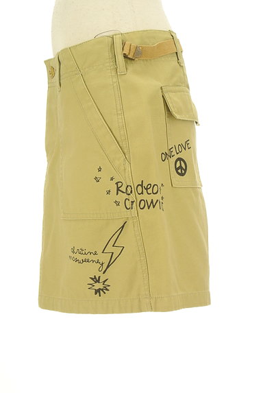 RODEO CROWNS（ロデオクラウン）の古着「ロゴプリントミニスカート（ミニスカート）」大画像３へ