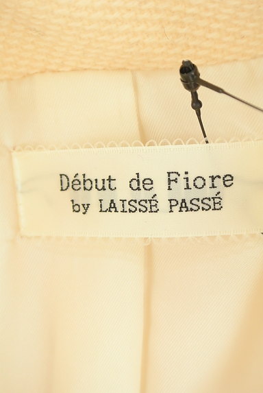 Debut de Fiore by LAISSE PASSE（デビュー・ド・フィオレ）の古着「襟付きロングウールコート（コート）」大画像６へ