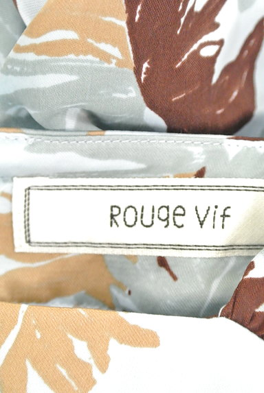 Rouge vif（ルージュヴィフ）の古着「ボタニカル柄タンクトップ（キャミソール・タンクトップ）」大画像６へ
