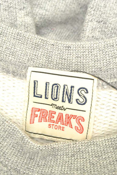 FREAK'S STORE（フリークスストア）の古着「ライオンズコラボスウェットＴシャツ（スウェット・パーカー）」大画像６へ