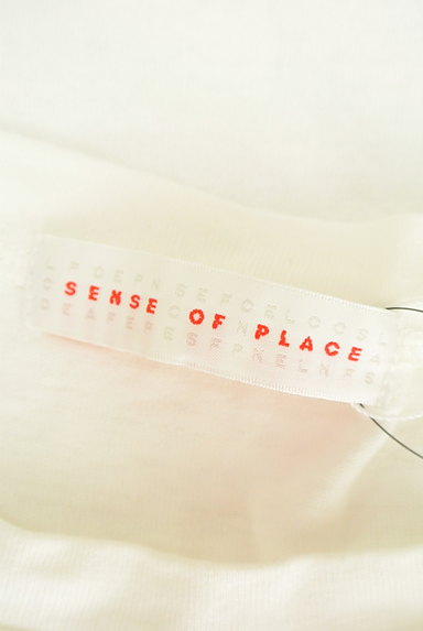 SENSE OF PLACE by URBAN RESEARCH（センスオブプレイス）の古着「花刺繍カットソー（Ｔシャツ）」大画像６へ