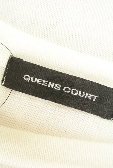 QUEENS COURT（クイーンズコート）の古着「袖フリルニット（ニット）」大画像６へ